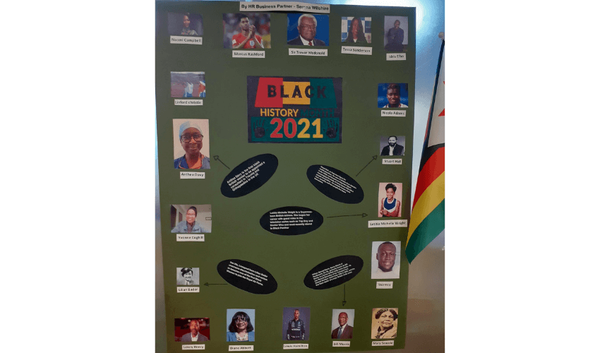 Black history month poster